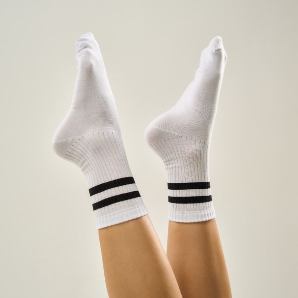 Набір шкарпеток 36-41р. 12 пар білі жіночі 30044 фото