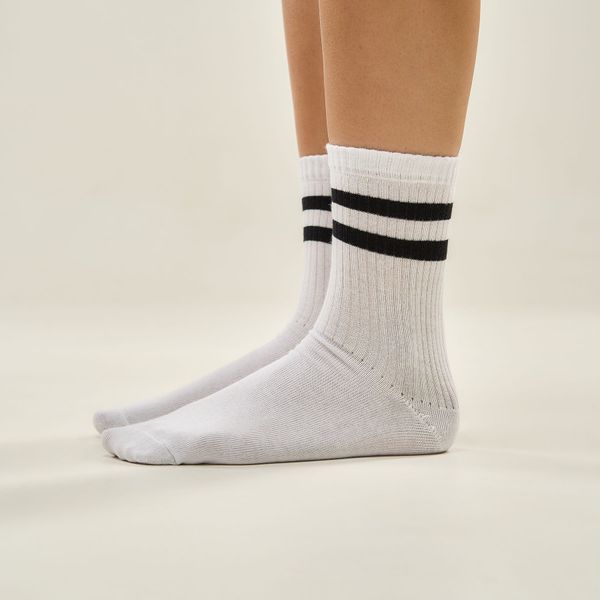 Набір шкарпеток 36-41р. 12 пар білі жіночі 30044 фото