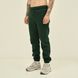 Чоловічі спортивні штани утеплені зелені 30100 фото 4