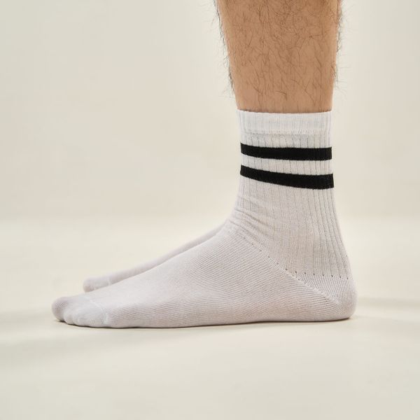 Набір шкарпеток 41-45 р. 12 пар білі чоловічі 20045 фото
