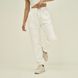 Жіночі спортивні штани утеплені білі 30095 фото 5